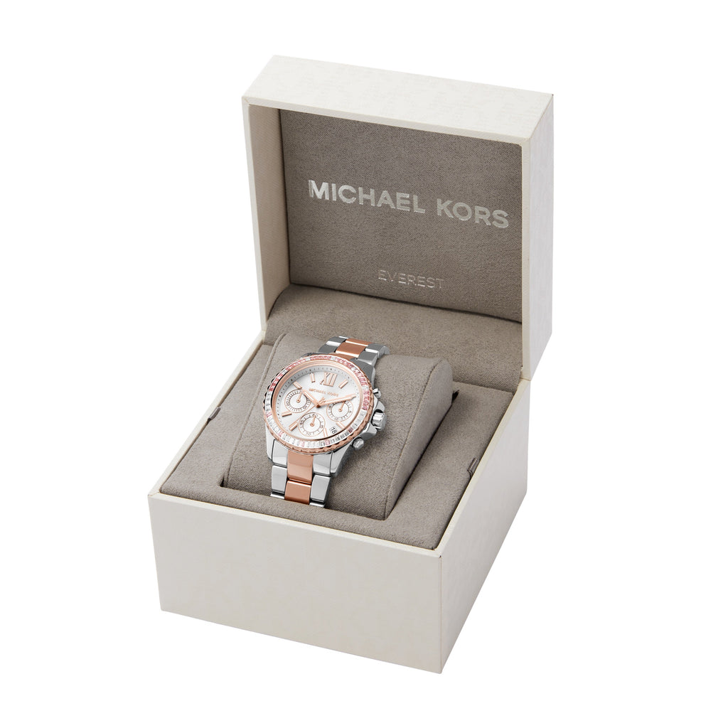 Michael Kors Everest MK7214 - Cronografo | Movimiento: Cuarzo - Material Caja: Acero Inoxidable - Material Malla: Acero Inoxidable